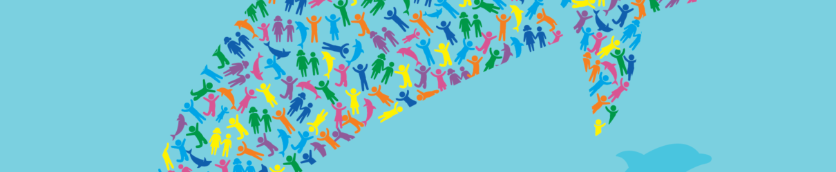 Direct Drive 2020 Masked Dolphin Mascot