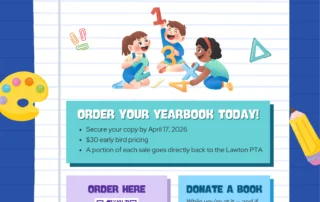 Yearbook Sale flyer