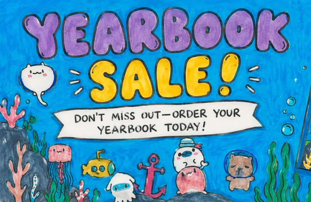 yearbook sale!